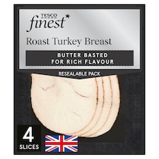 Tesco Finest Roast Turkey Breast 125G