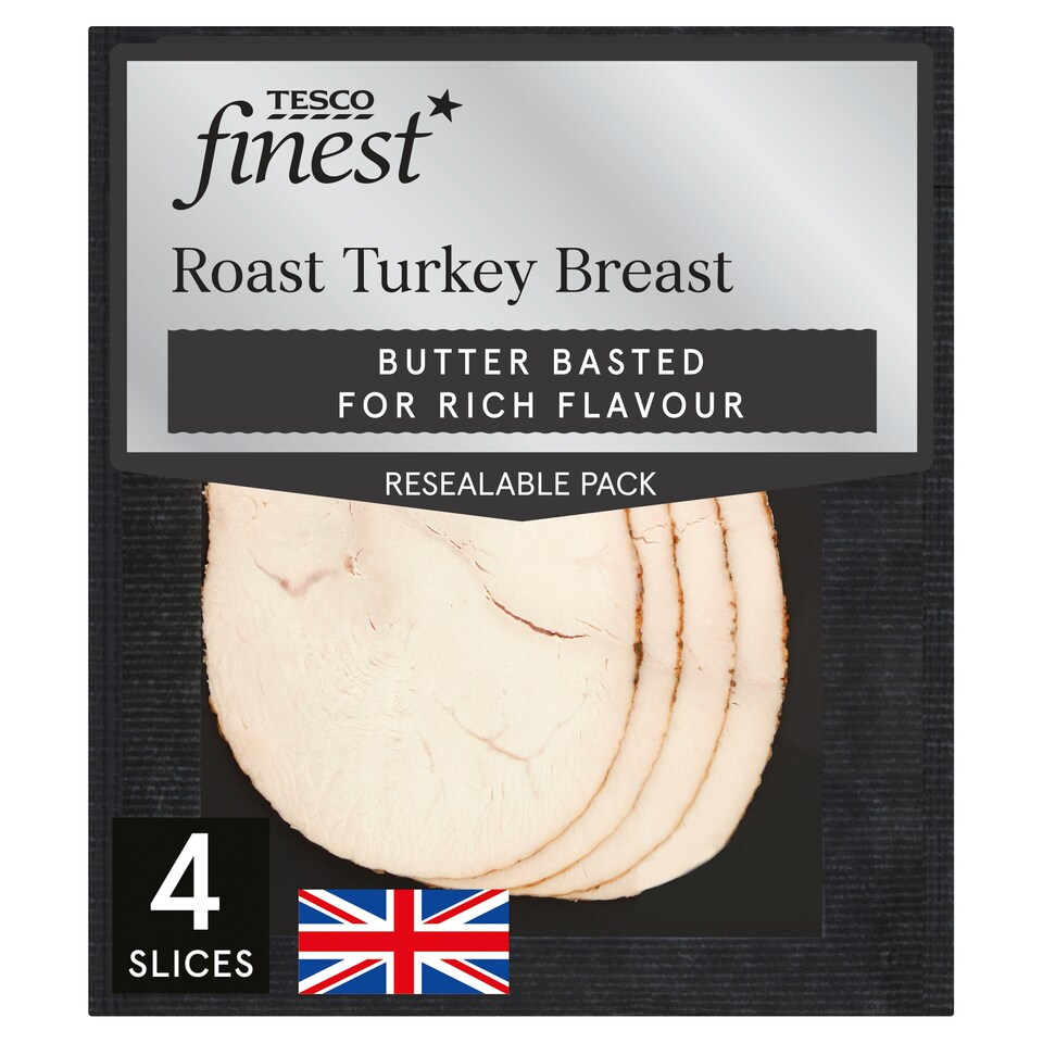 Tesco Finest Roast Turkey Breast 125G