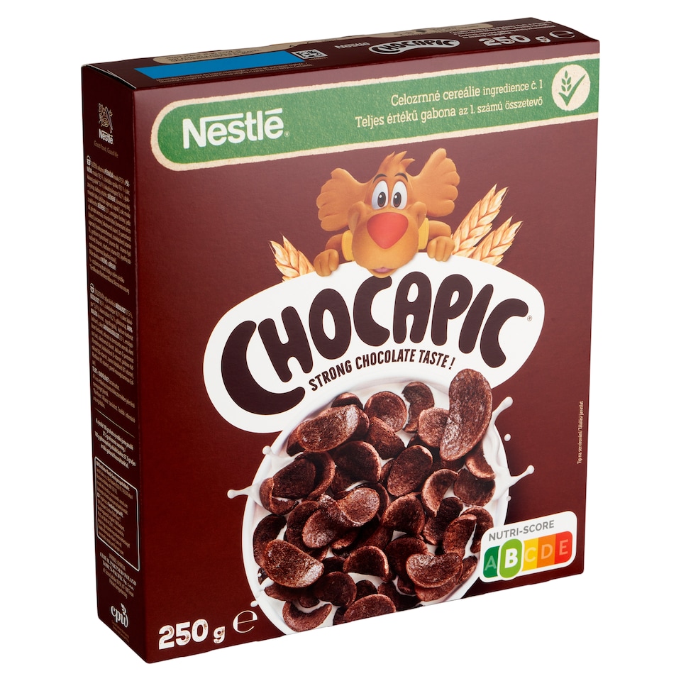 image 1 of Nestlé Chocapic Crunchy Chocolate-Flavored Cereal with Vitamins and Minerals 250 g