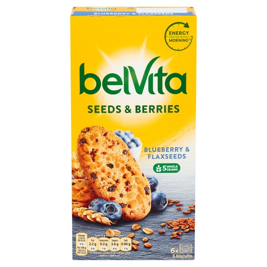 Belvita Blue Berry Flax Seeds 270G Tesco Groceries