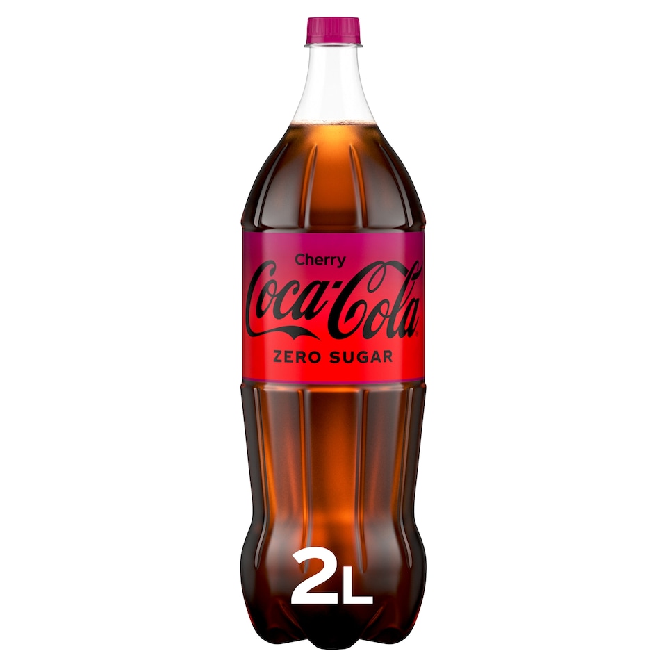 Coca-Cola Zero Sugar Soft Drink - Cherry 2L