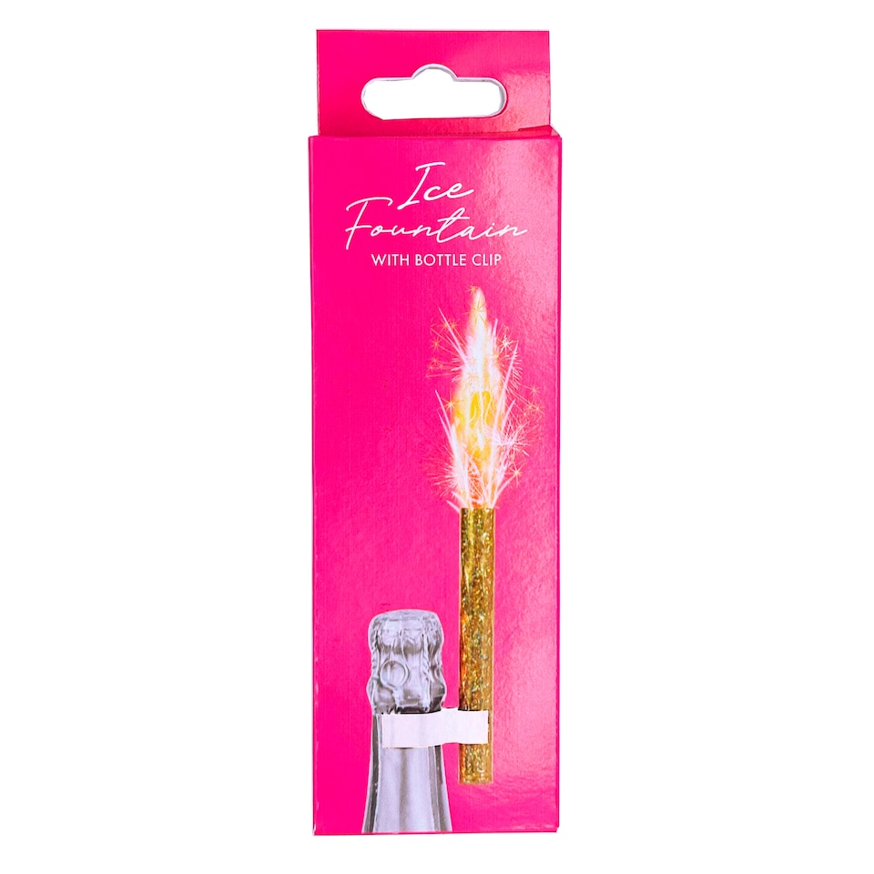 ICE FOUNTAIN WITH BOTTLE CLIP