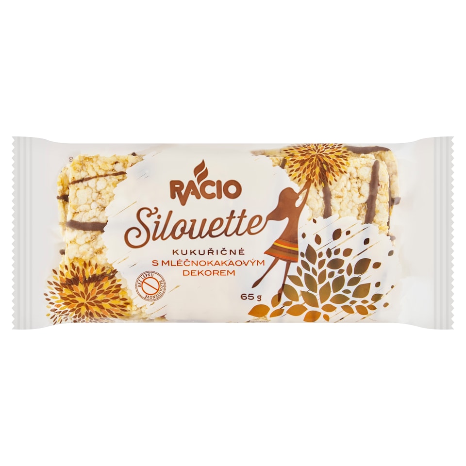 Obrázek 1 pro produkt Racio Silouette Kukuřičné s mléčnokakaovým dekorem 65g