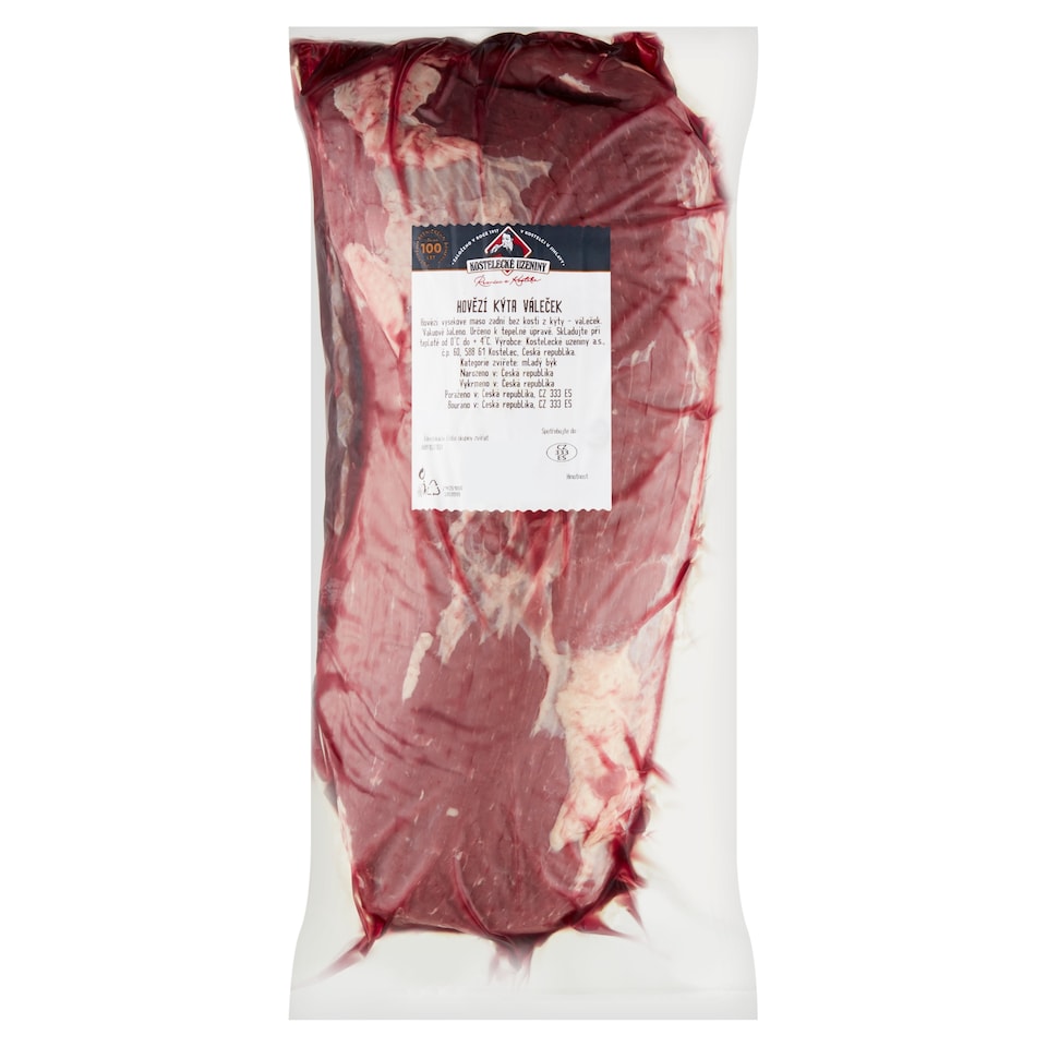 Obrázek 1 pro produkt Kostelecké Uzeniny Hovězí kýta váleček