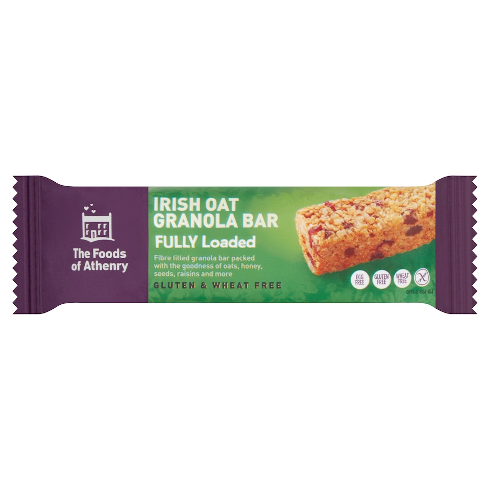 Foods Of Athenry Oat Granola Bar, Fully Loaded 55G
