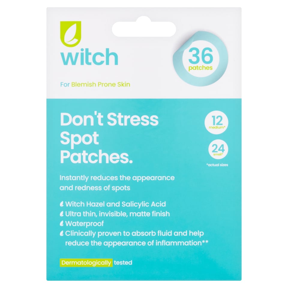 Witch Don't Stress  36 Spot Patches C/S