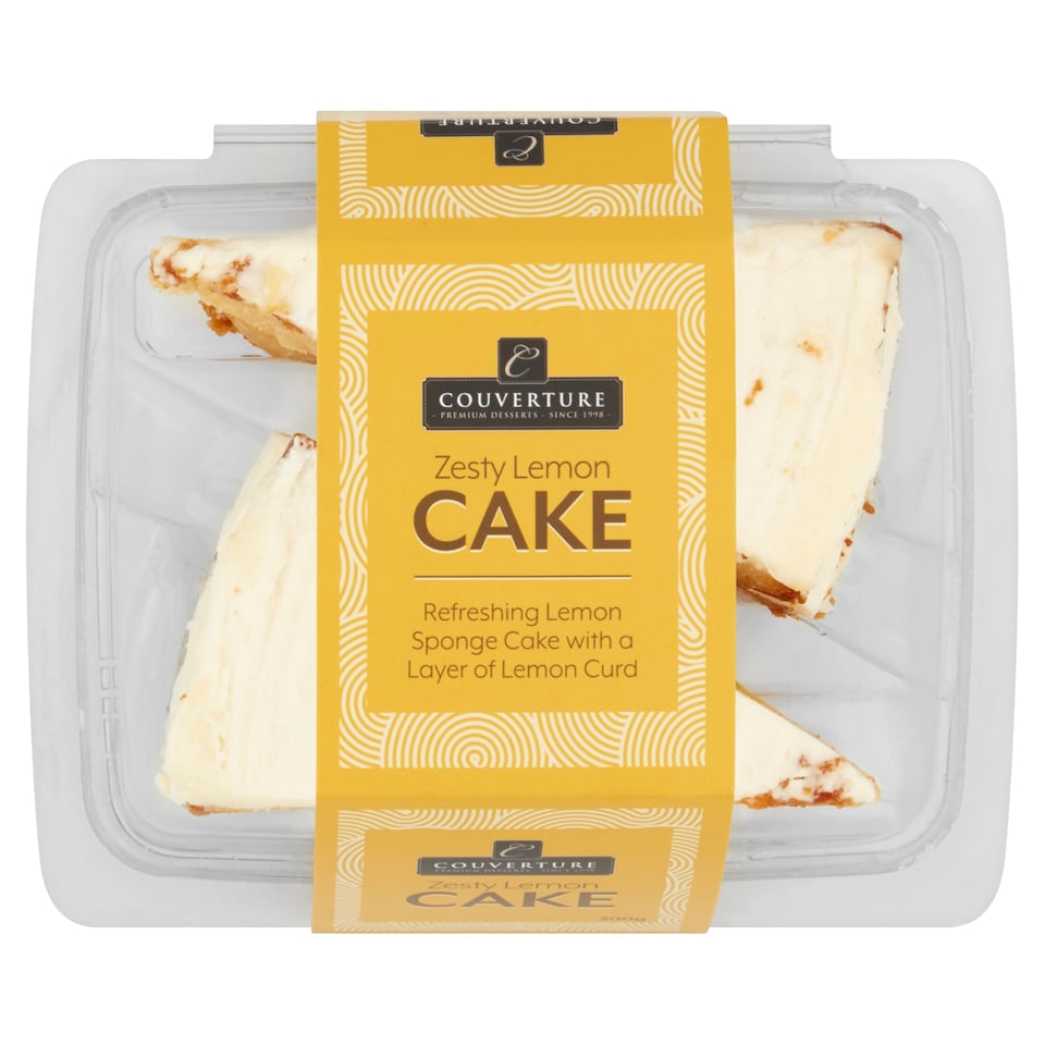 Couverture Desserts Zesty Lemon Cake 200G