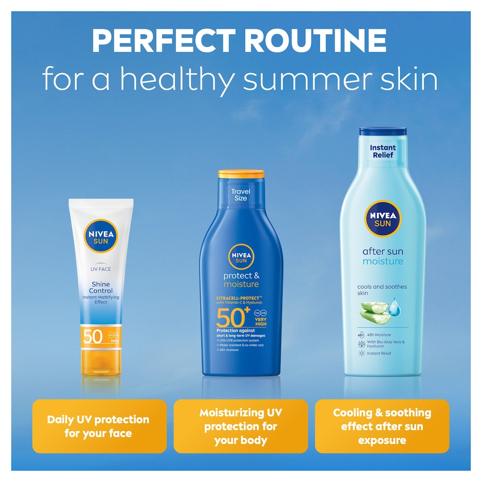 image 1 of Nivea Sun Lotion Travel Size Spf50+ 100Ml