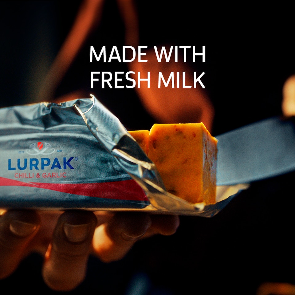 image 1 of Lurpak Salted butter with Chilli and Garlic 125g