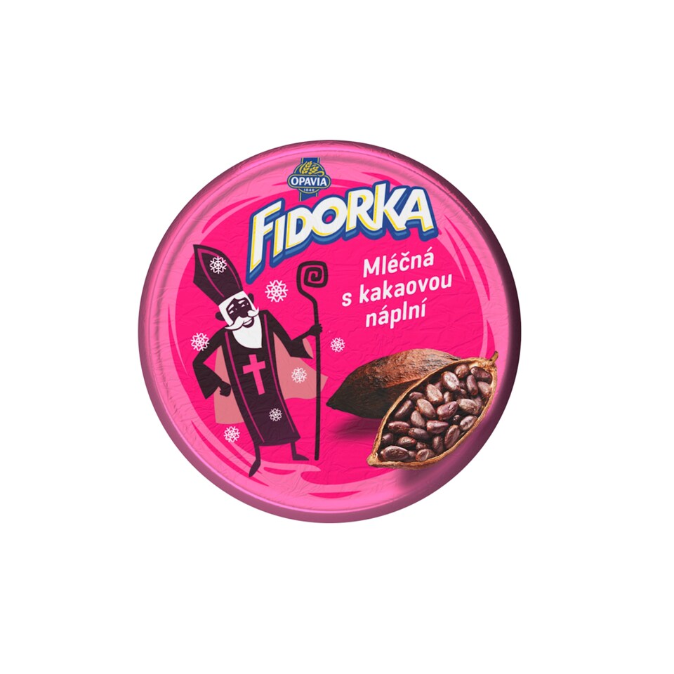 obrázok 1 z Fidorka Mliečna s kakaovou náplňou Oblátka v čokoláde Samostatné balenie 30 g