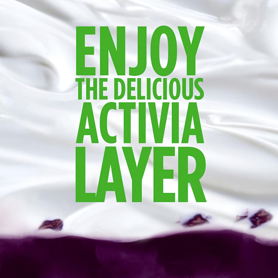 image 1 of Activia Gut Health Fusion Yoghurt - Prune 4x120g