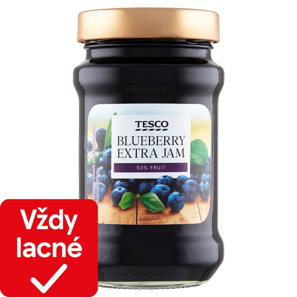 Tesco Blueberry Extra Jam 450 g