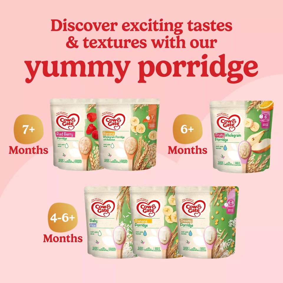 image 1 of Cow And Gate Banana Porridge 125G