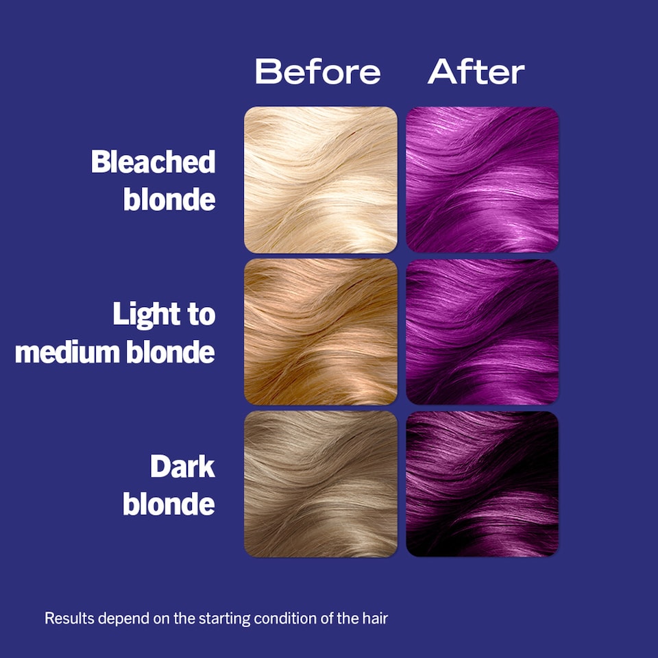 image 1 of Schwarzkopf Live Ultra Brights 094 Purple Punk Hair Dye