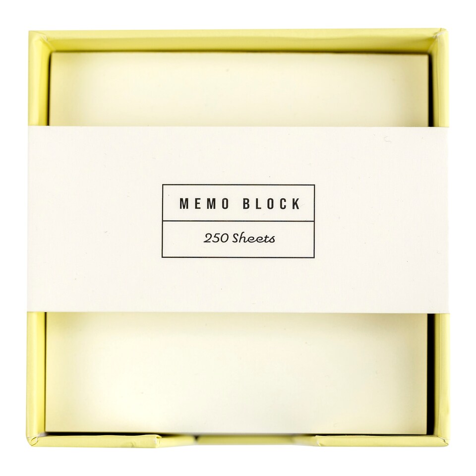 High Vibe Memo Block