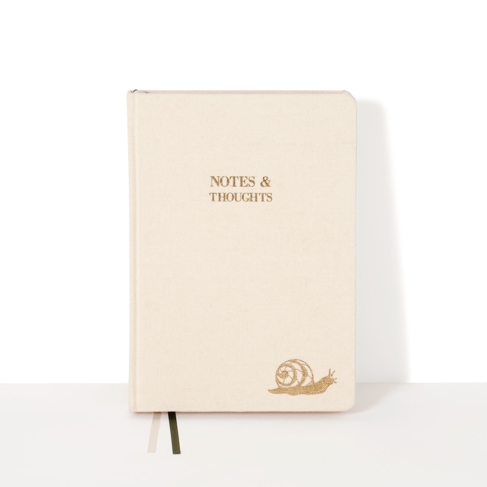 image 1 of Paperchase Full Bloom Notes & Thoughts A5 Casebound