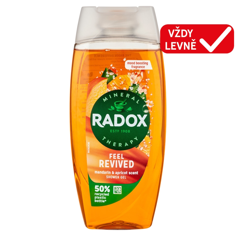 Obrázek 1 pro produkt Radox Feel Revived Sprchový gel 225ml