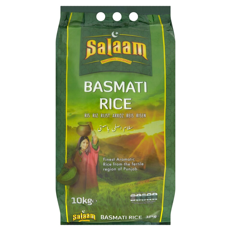 SALAAM           BASMATI RICE     10KG            