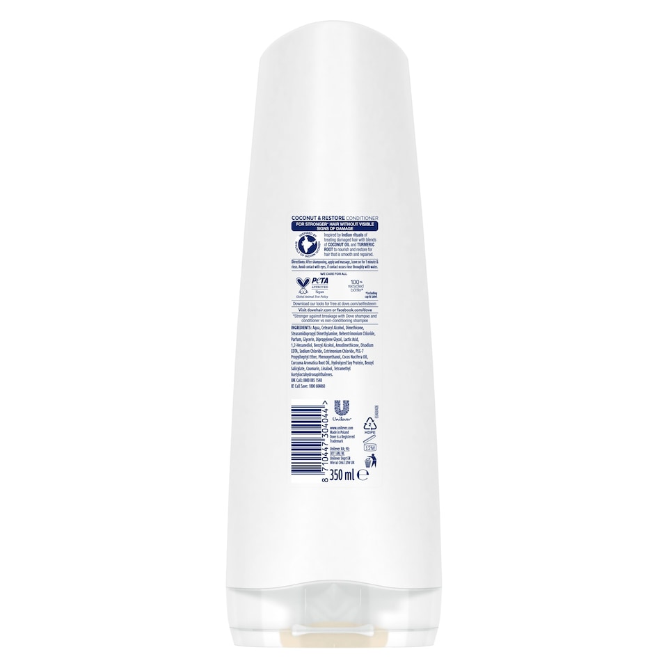 image 1 of Dove Restoring Ritual Conditioner 350Ml
