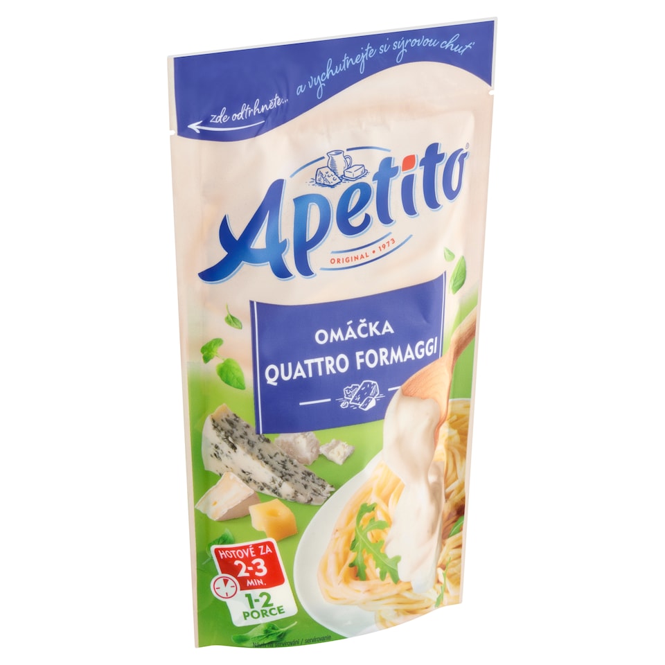 Obrázek 1 pro produkt Apetito Omáčka quattro formaggi 150g