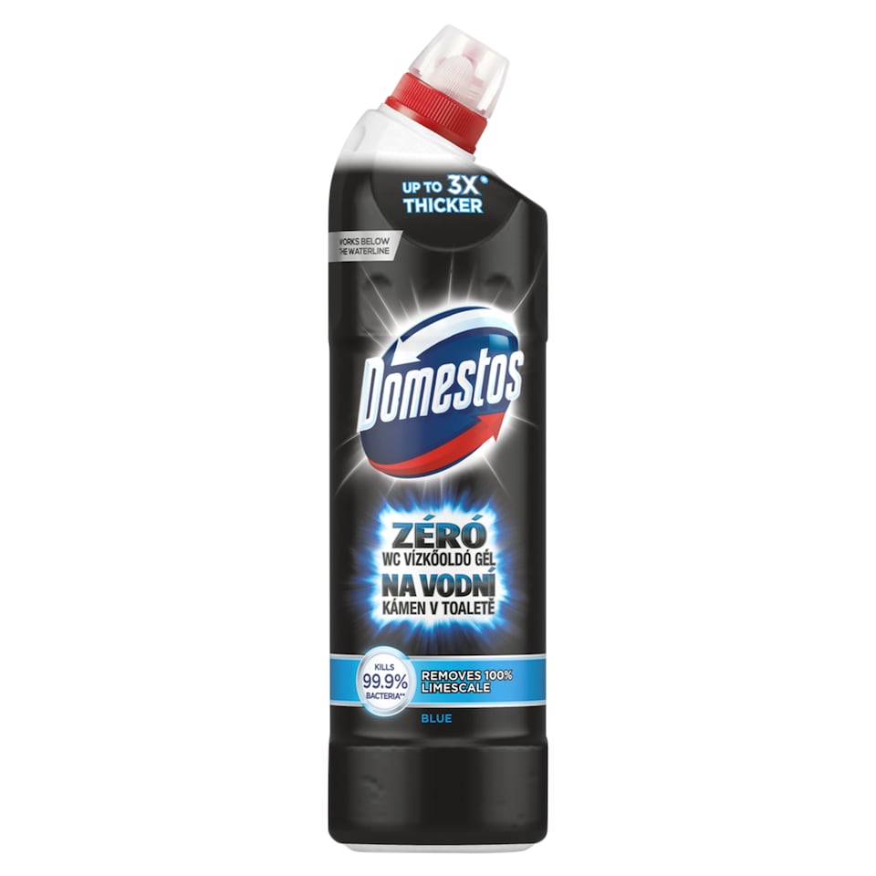 Domestos Zéró Blue WC vízkőoldó gél 750 ml
