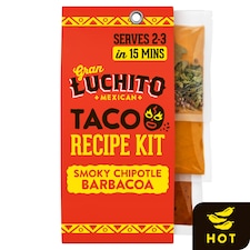 Gran Luchito Smoky Chipotle Barbacoa Taco Recipe Kit 300g