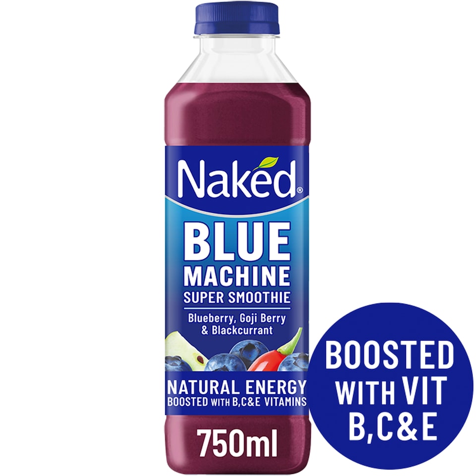 image 1 of Naked Blue Machine Super Smoothie 750ml