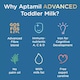 image 3 of Aptamil Advanced 3 Toddler Milk Formula Powder 1-3 Years 800g