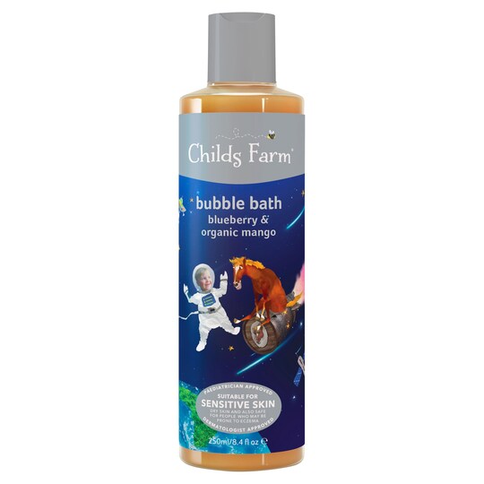 Childs Farm Bubble Bath Blueberry & Mango 250Ml Tesco Groceries