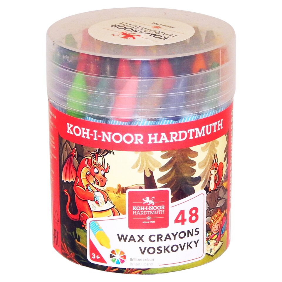 KOH-I-NOOR Sada voskových pasteliek 48 ks