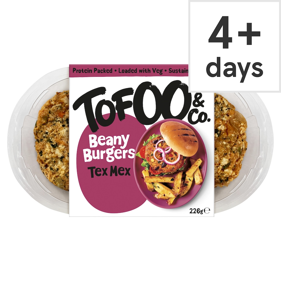 The Tofoo Co. Tex Mex Burgers 226g