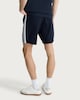 image 3 of F&F Textured Side Stripe Drawstring Shorts in Navy