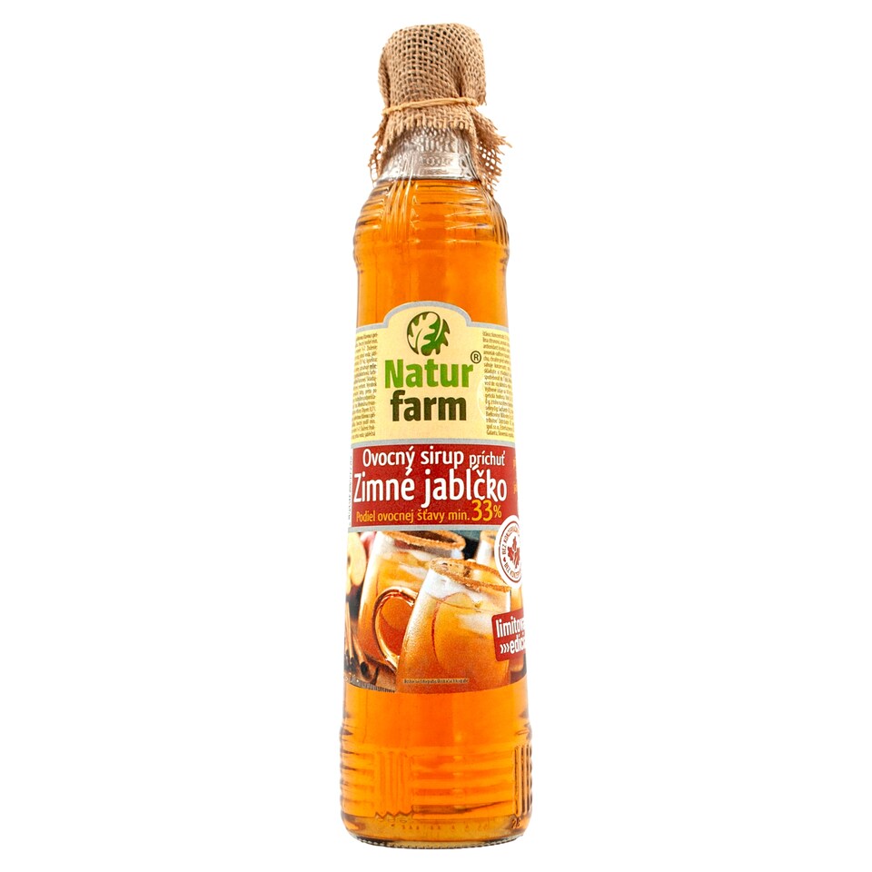Natur Farm Fruit Syrup Winter Apple Flavour 0.7 L