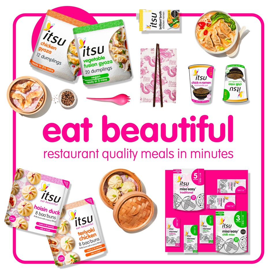 image 1 of itsu BIG katsu Curry instant noodles & broth pot 96g