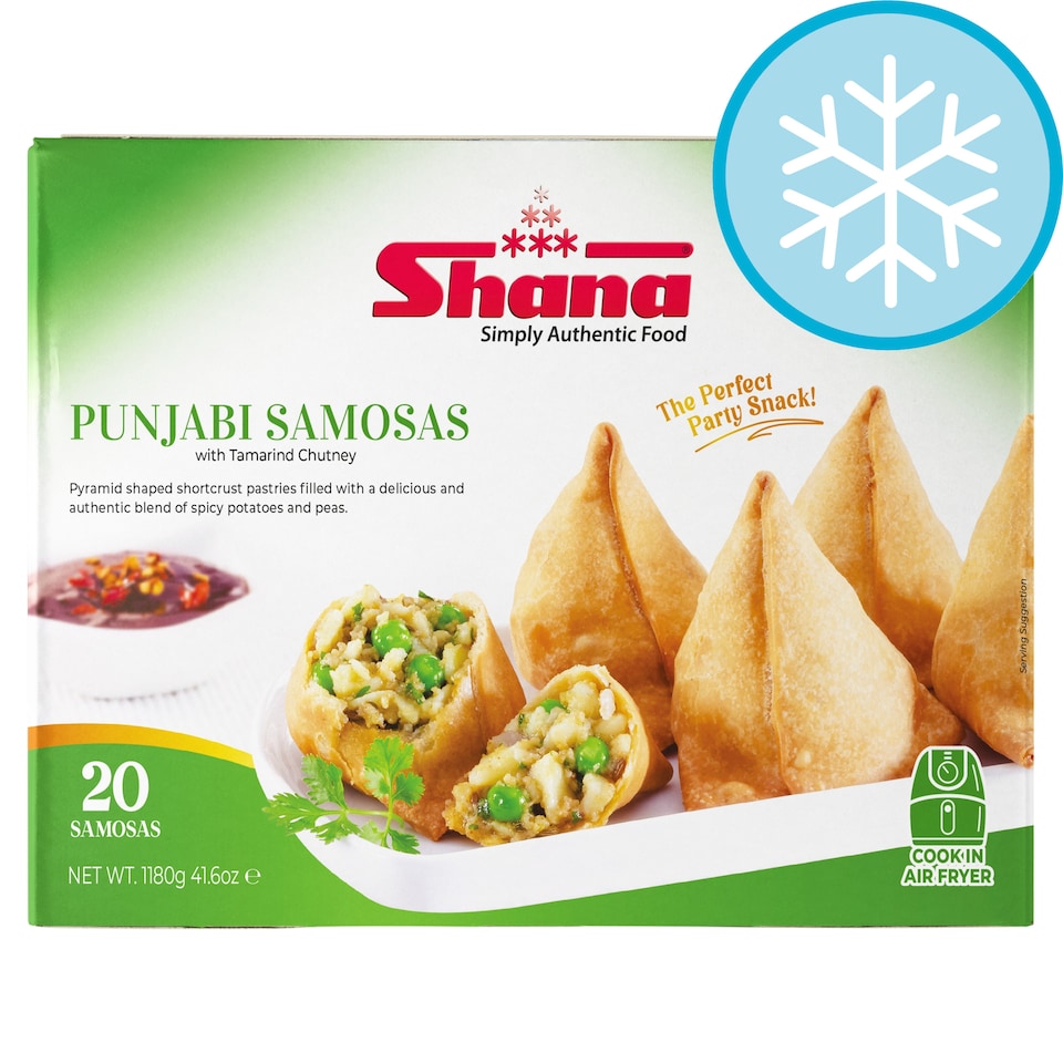 SHANA PUNJABI SAMOSAS 20S 1.180KG