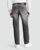 image 3 of F&F Cotton Rich Straight Leg Jeans in Grey