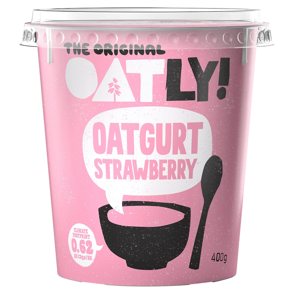 image 1 of Oatly Oatgurt - Strawberry 400g
