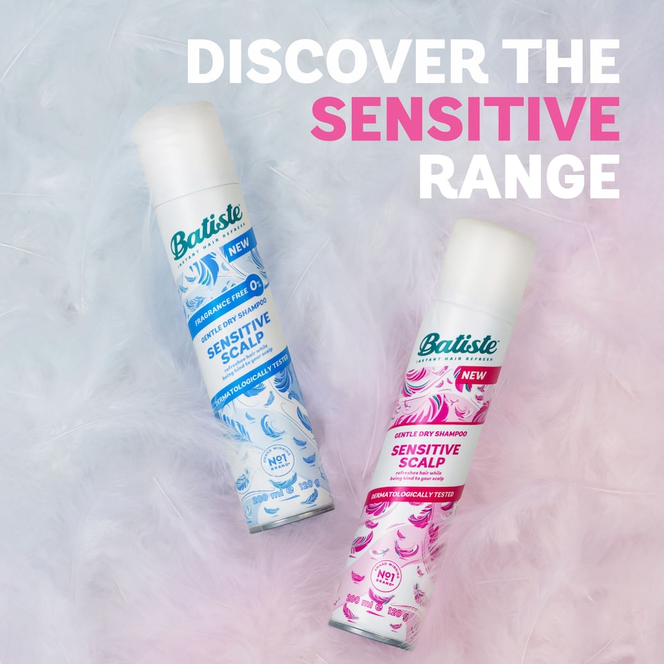 image 1 of Batiste Sensitive Scalp Dry Shampoo 200ml