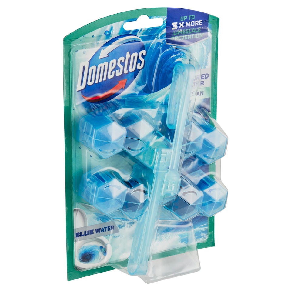 Obrázek 1 pro produkt Domestos Power 5+ Blue Water Ocean 2 x 48g