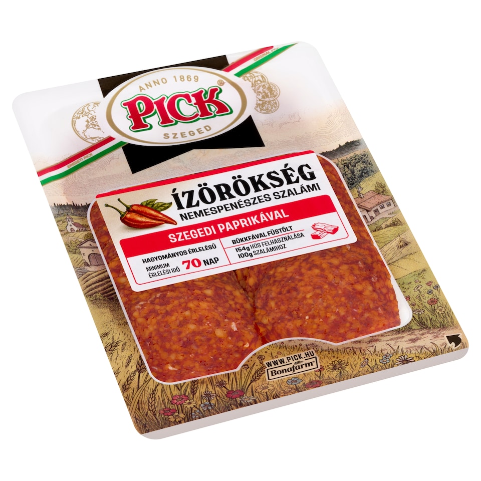 PICK Ízörökség nemespenészes szalámi szegedi paprikával 70 g  1. kép
