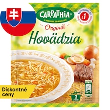 CARPATHIA Hovädzia polievka vrecko 44 g		