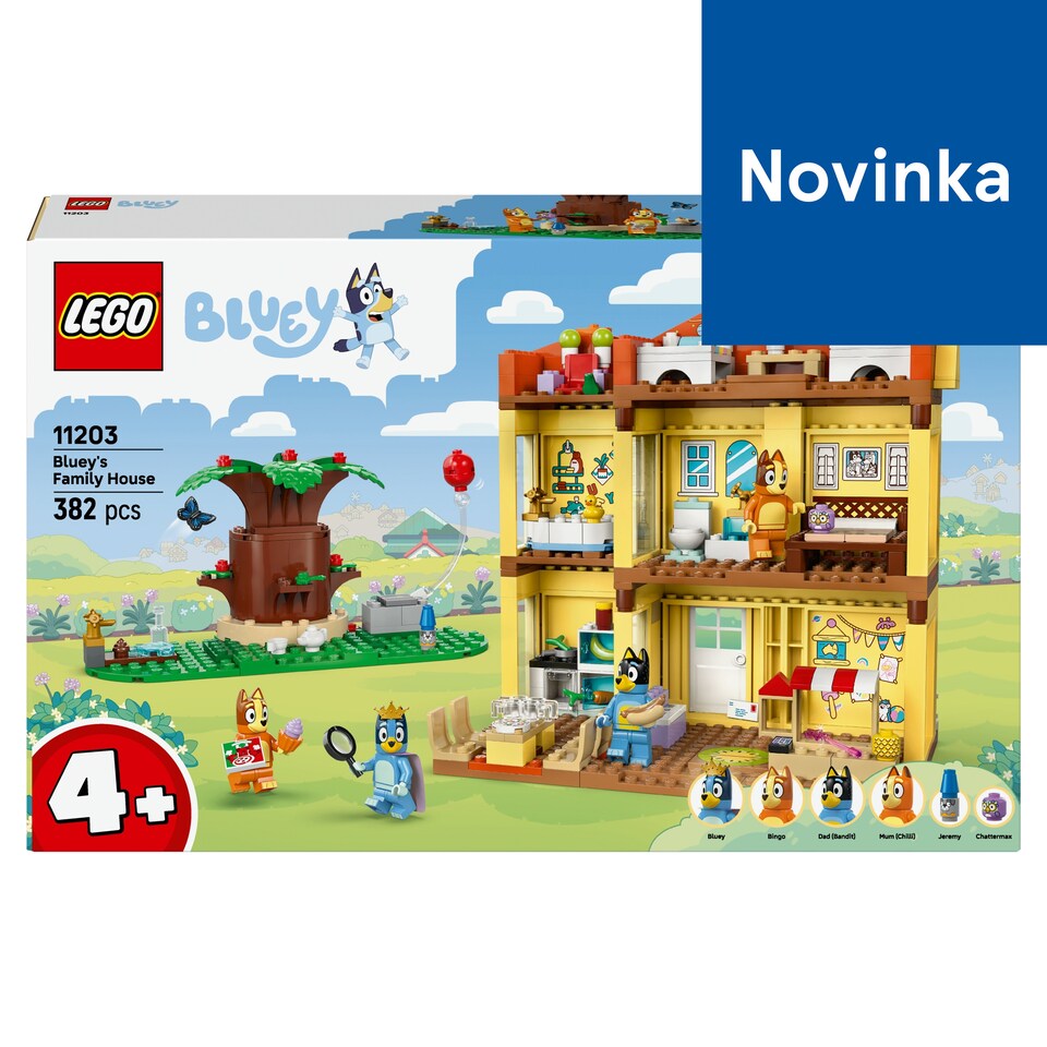 obrázok 1 z LEGO Bluey 11203 Bluey a jej rodinný dom