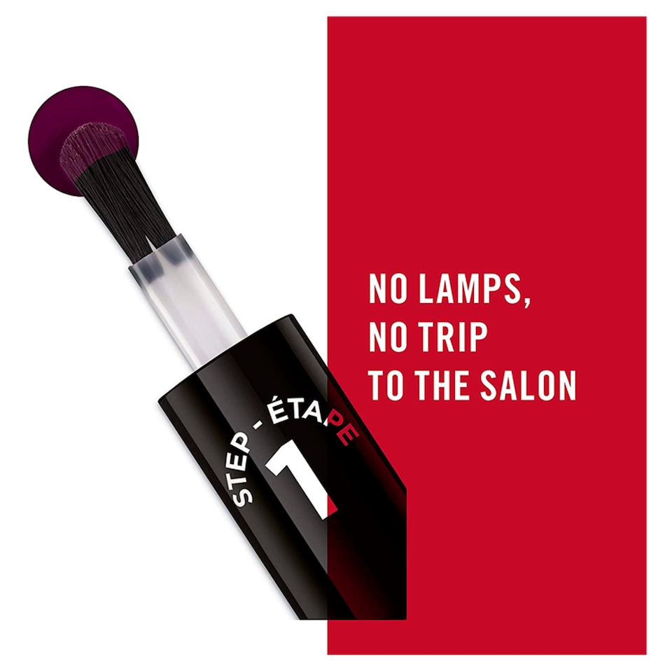 image 1 of Rimmel London Super Gel Nail Polish - Plum Pudding 12ml