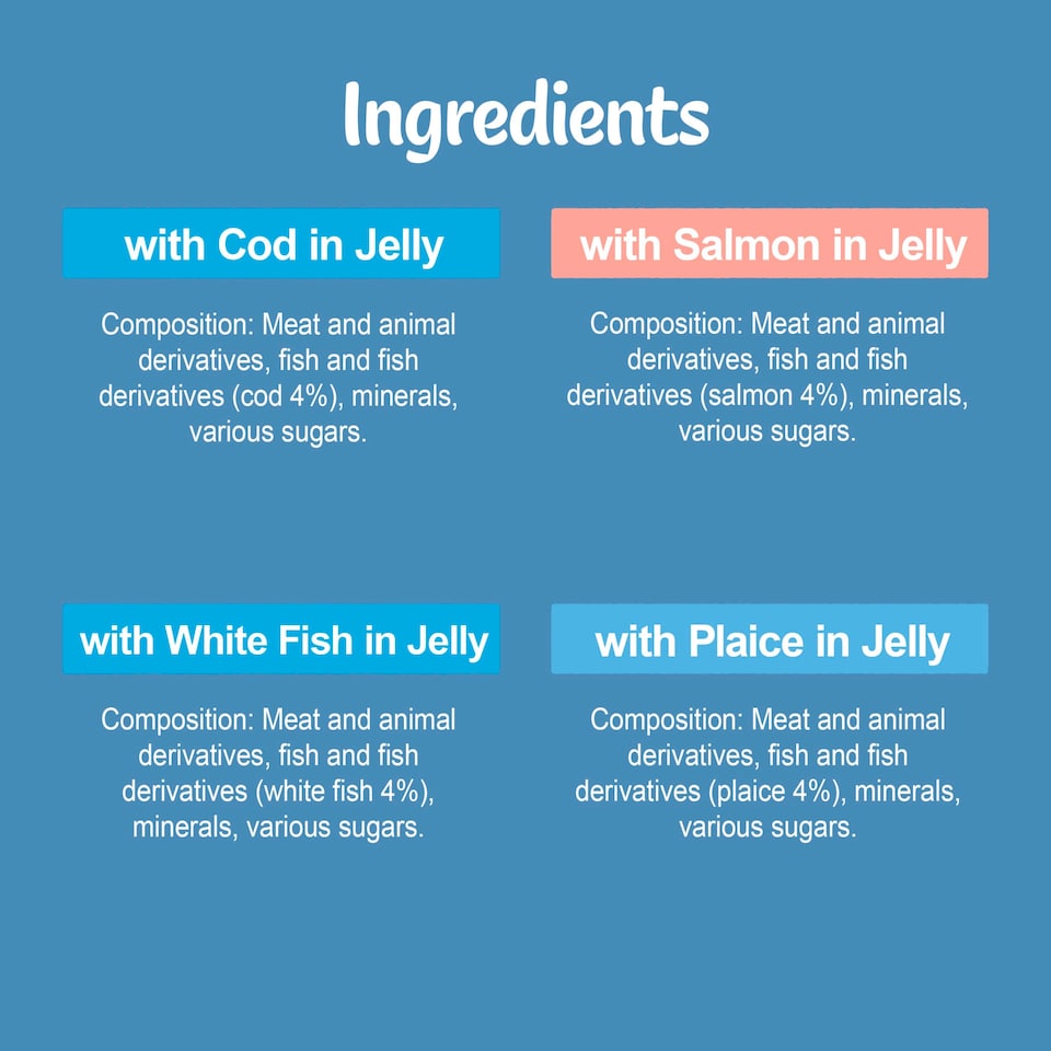 image 1 of FELIX ORIGINAL Fish Selection in Jelly Wet Cat Food 12x85g