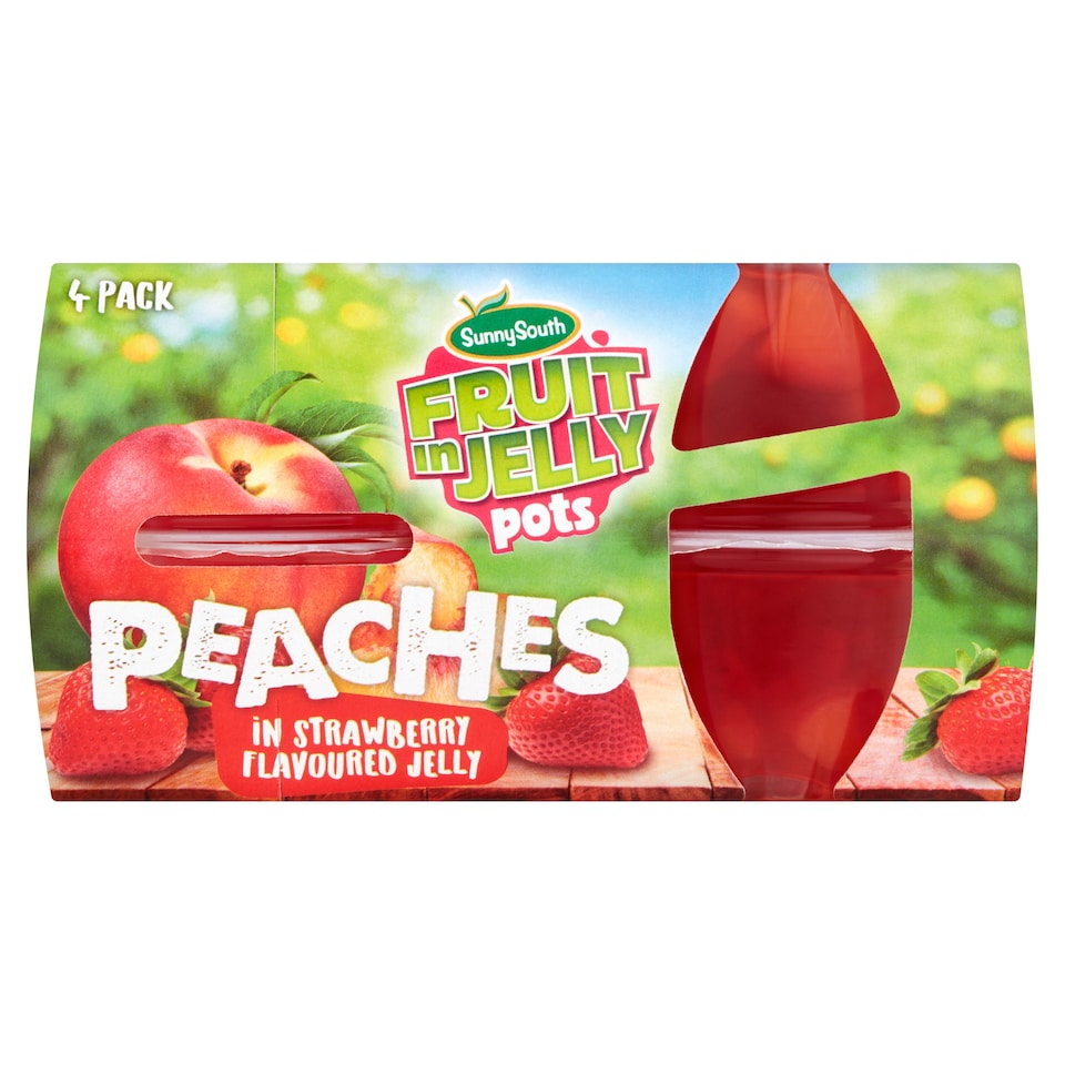 Sunny South Fruit Pots In Stry Jely 4*120G