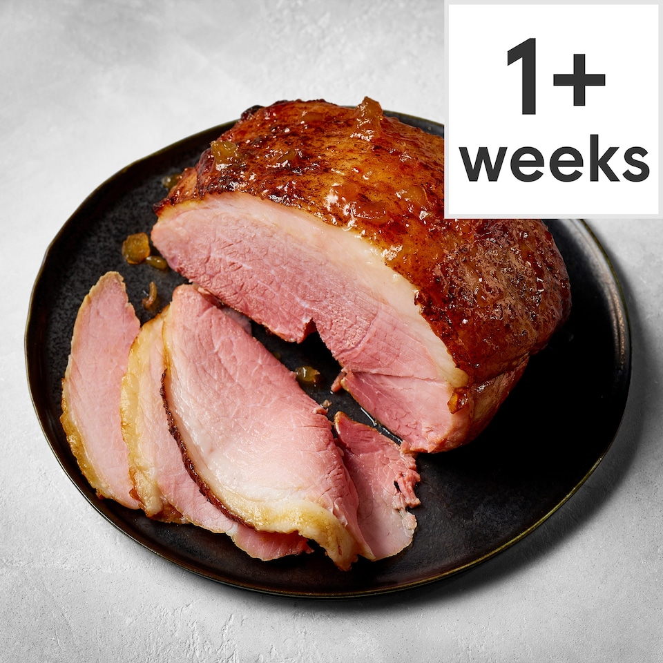 48. Tesco Finest Dry Cured Gammon Joint with a Spiced Apple & Rum Glaze 1kg (Serves 6)