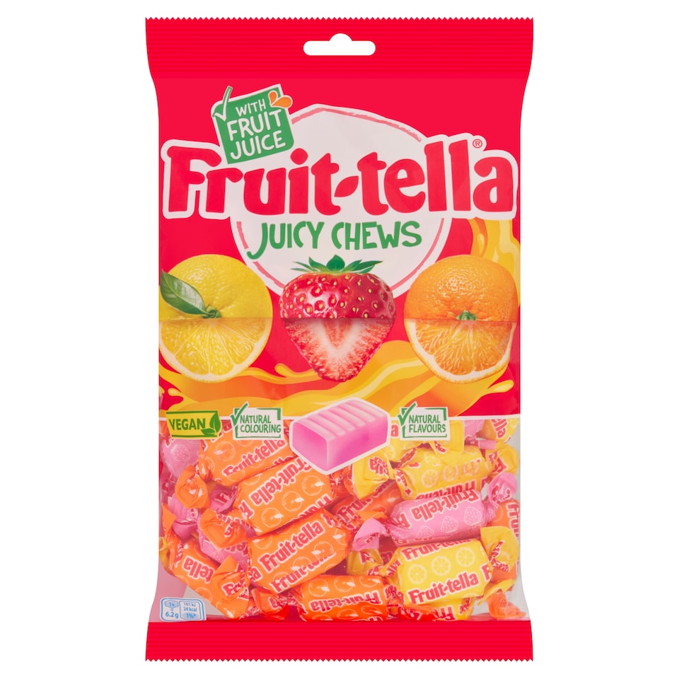 image 1 of Fruit-tella Juicy Chews 300g