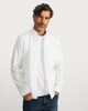 image 2 of F&F Pure Cotton Slim Fit Button Down Oxford Shirt in White