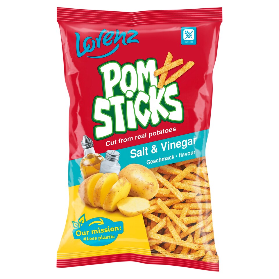 Lorenz Pomsticks Salt And Vinegar 85G