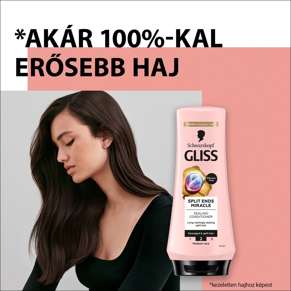 Gliss Split Ends Miracle hajbalzsam 200 ml  1. kép
